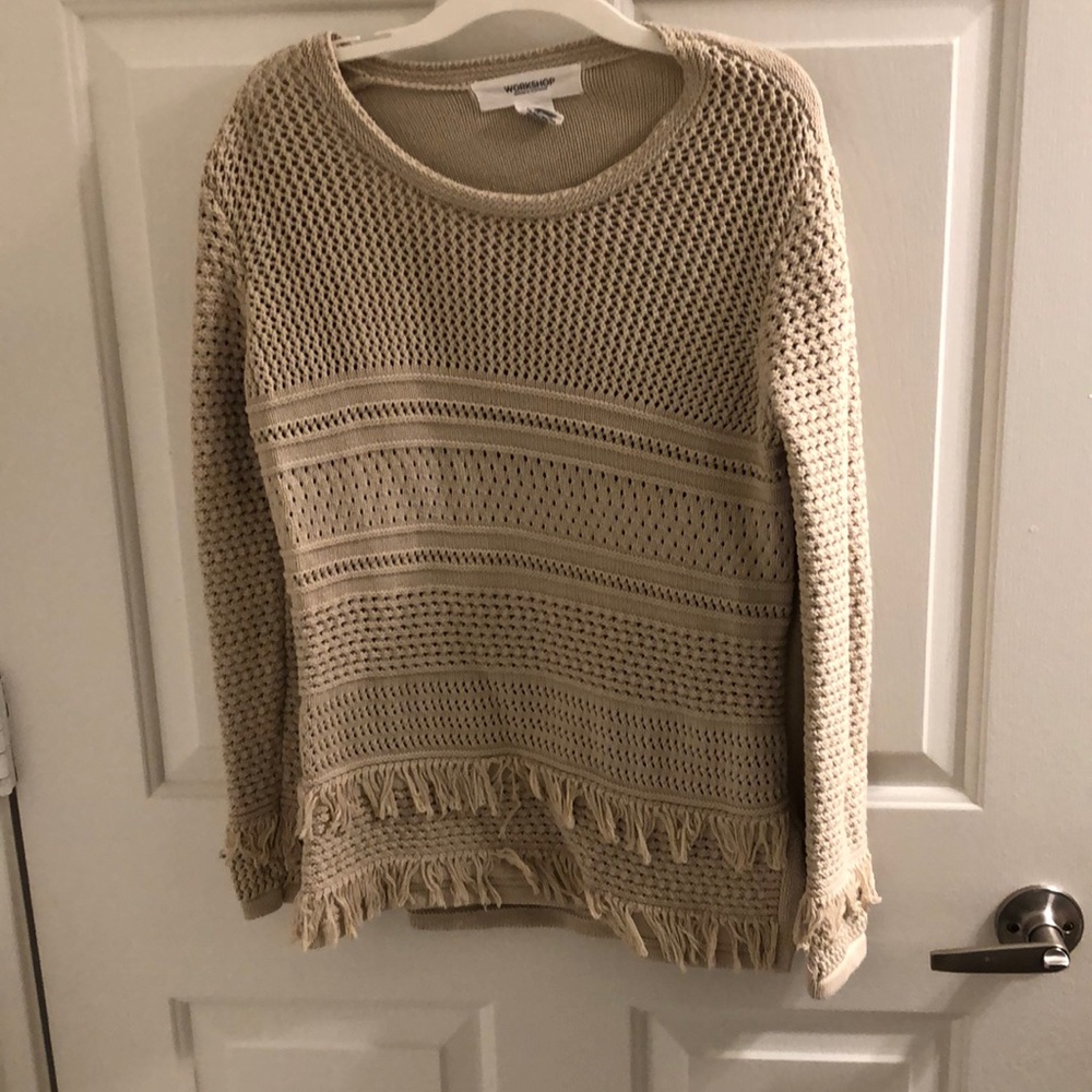 Tan sweater